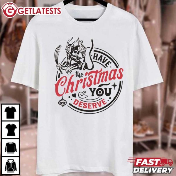 Krampus Have The Christmas You Deserve Dark Humor T Shirt (2)