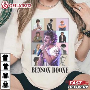 Benson Boone Fireworks And Rollerblades Tour Merch T Shirt (4)