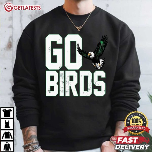 Philadelphia Eagles Go Birds Football Fans T Shirt (1)