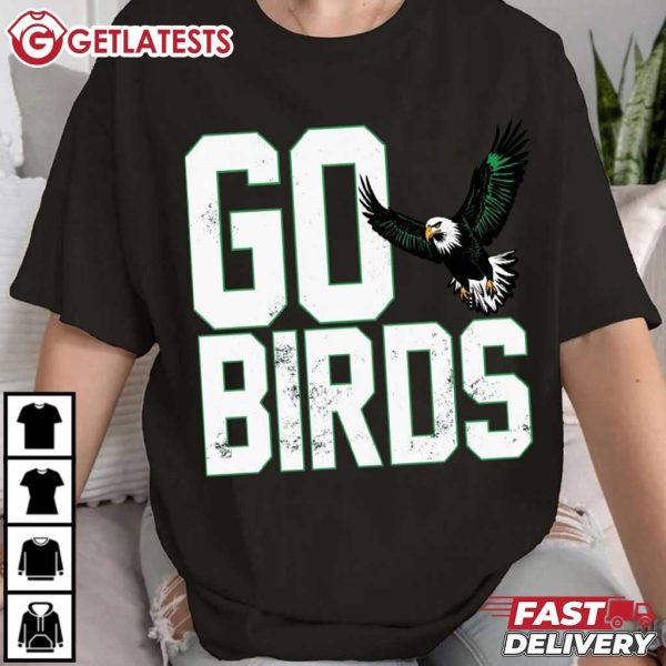 Philadelphia Eagles Go Birds Football Fans T Shirt (3)