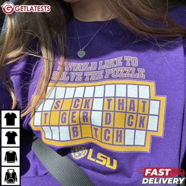 LSU Tigers Solve The Puzzle Football T Shirt (1)