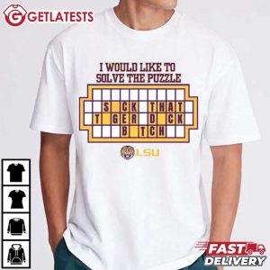 LSU Tigers Solve The Puzzle Football T Shirt (3)