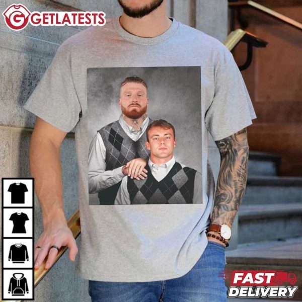 Las Vegas Football Maxx Crosby Brock Bowers Step Brothers T Shirt (4)