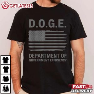 DOGE Department of Government Efficiency T Shirt (1)