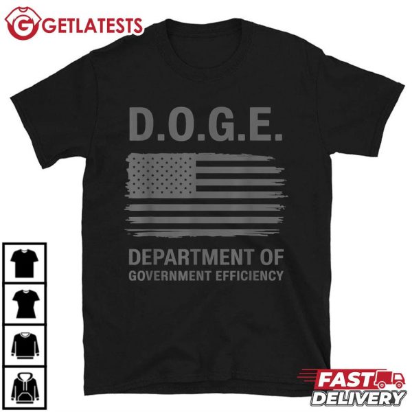 DOGE Department of Government Efficiency T Shirt (2)