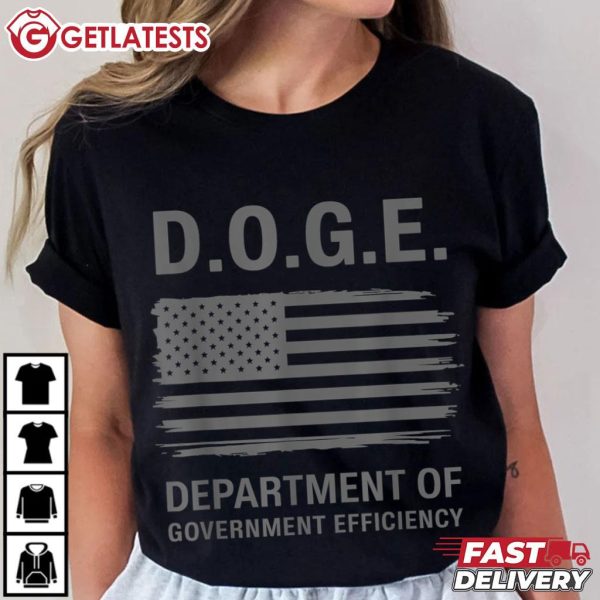 DOGE Department of Government Efficiency T Shirt (3) (1)