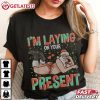 Funny Santa I'm Playing Your Present Christmas T Shirt (3)