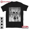 Funny Reindeer Selfie Santa Christmas Gifts T Shirt (2)