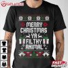 Merry Christmas Ya Filthy Animal Xmas T Shirt (3)