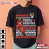 Merry Swishmas Santa Plays Basketball Funny Christmas T Shirt (1)