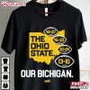 Michigan College Fan Our Bichigan 2024 Anti OSU T Shirt (2)