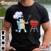 Bluey Bandit BBQ Gift For Dad Bluey T Shirt (4)