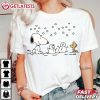 Snoopy Woodstock And Snowman Cute Christmas T Shirt (3)