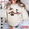 Snoopy And Charlie Brown Scarf Share Cute Christmas T Shirt (1)