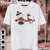 Snoopy And Charlie Brown Scarf Share Cute Christmas T Shirt (2)