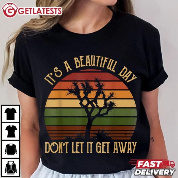 U2 It's A Beautiful Day Don't Let It Get Away Vintage T Shirt (1)