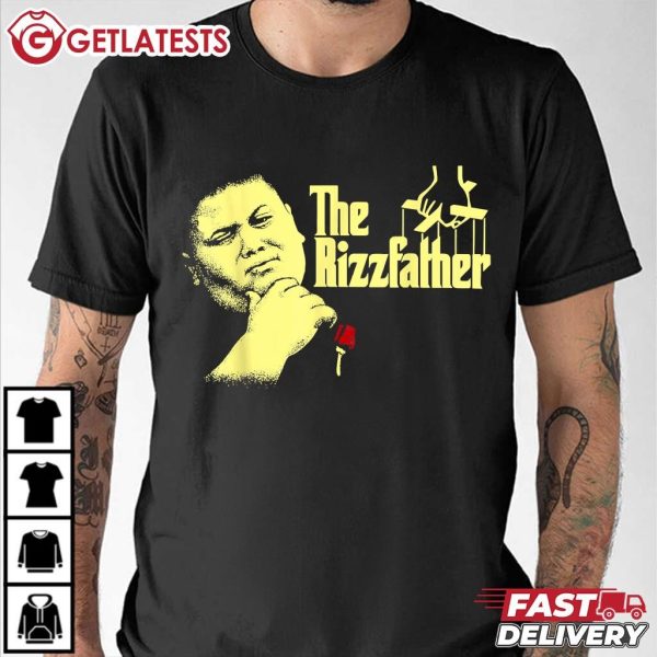 The Rizzfather Rizzler Godfather Funny Meme T Shirt (3)