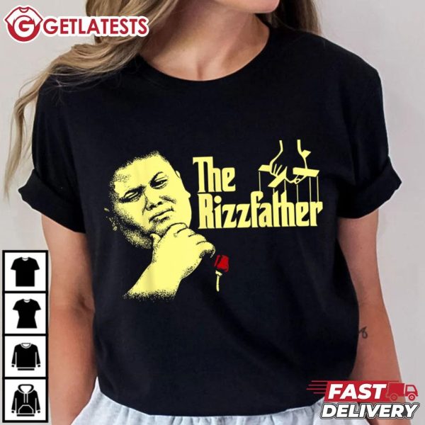 The Rizzfather Rizzler Godfather Funny Meme T Shirt (1)