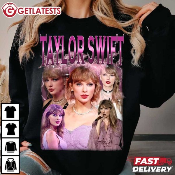 Taylor Swift Vintage Graphic Style Bootleg Music T Shirt (1)