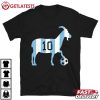 Messi GOAT 10 Argentina Funny Soccer T Shirt (2)