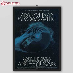 Grateful Dead Davis Miles Quintet Fillmore West Music Poster (1)