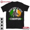 Hide Seek Champion Bigfoot St Patricks Day Sasquatch T Shirt (2)