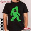 Bigfoot St Patrick's Day Sasquatch Shamrock T Shirt (1)