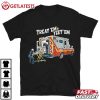 Ambulance Skeleton Treat Em And Yeet Em Funny Medic T Shirt (2)