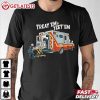 Ambulance Skeleton Treat Em And Yeet Em Funny Medic T Shirt (1)