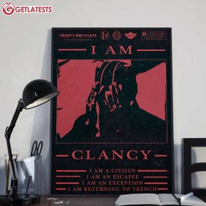 Twenty One Pilots I Am Clancy Album Music Poster (2)