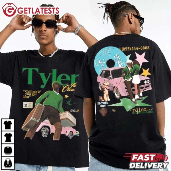 Tyler the Creator Call Me If You Get Lost Album Music T Shirt (3)