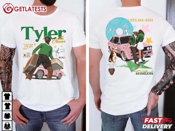 Tyler the Creator Call Me If You Get Lost Album Music T Shirt (1)