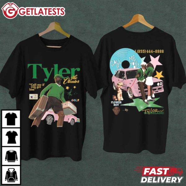 Tyler the Creator Call Me If You Get Lost Album Music T Shirt (2)