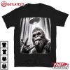 Sasquatch Selfie Rock On UFO Alien Funny Bigfoot T Shirt (2)