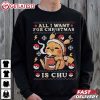 Pokemon All I Want For Christmas Is Pikachu T Shirt (3)