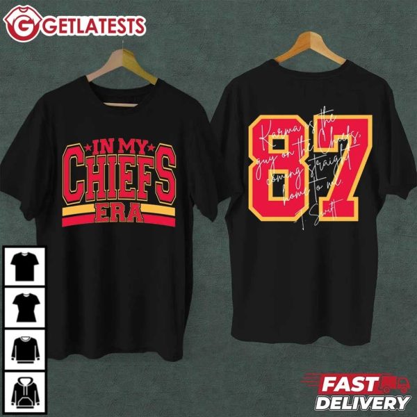 Swiftie In My Chiefs Era Football T Shirt (2)