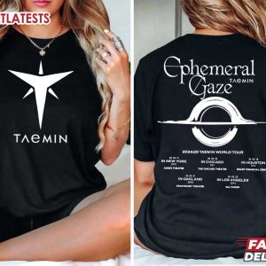 Ephemeral Gaze 2025 Taemin World Tour Music T Shirt (1)