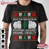 Save The Molar Bear Dental Dentist Funny Ugly Christmas T Shirt (3)