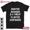 Martin Luther King Injustice Anywhere MLK T Shirt (2)