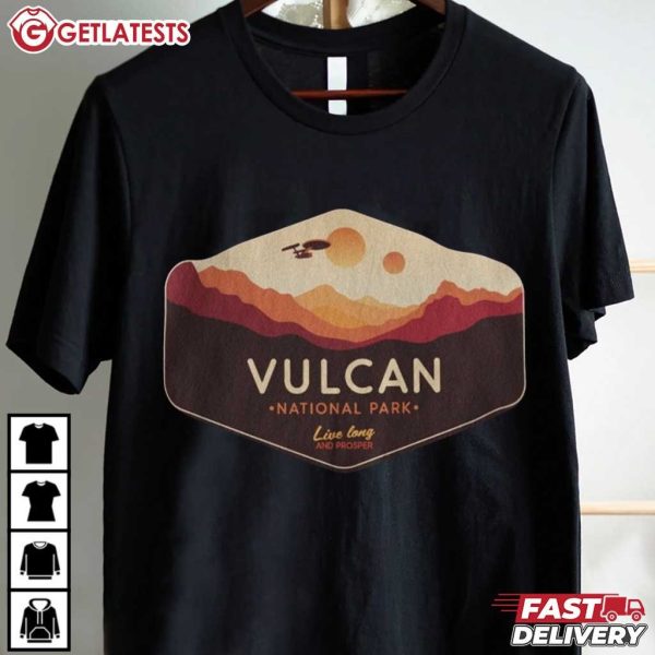 Vulcan National Park Sci Fi Adventure T Shirt (2)