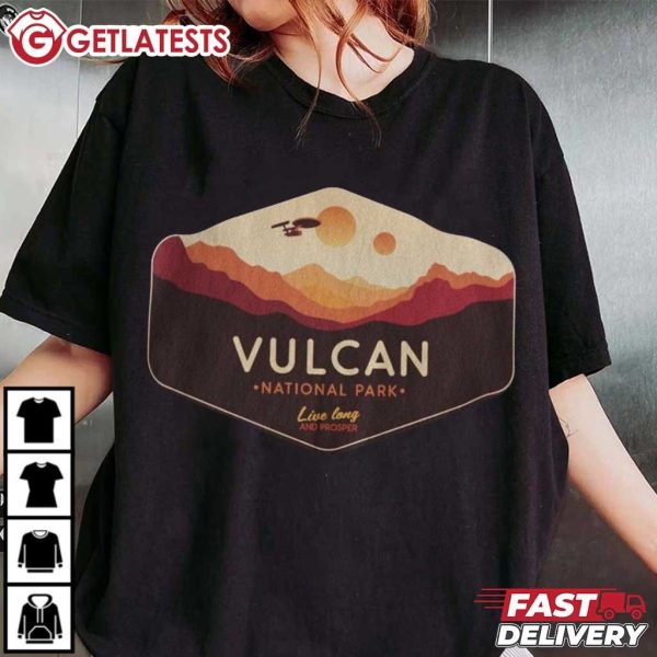 Vulcan National Park Sci Fi Adventure T Shirt (3)