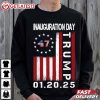 Inauguration Day 2025 47th President USA Flag Trump T Shirt (3)