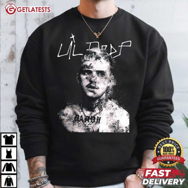 Lil Peep Hip Hop Graphic Bootleg Retro 90s Music T Shirt (2)