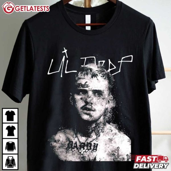 Lil Peep Hip Hop Graphic Bootleg Retro 90s Music T Shirt (3)