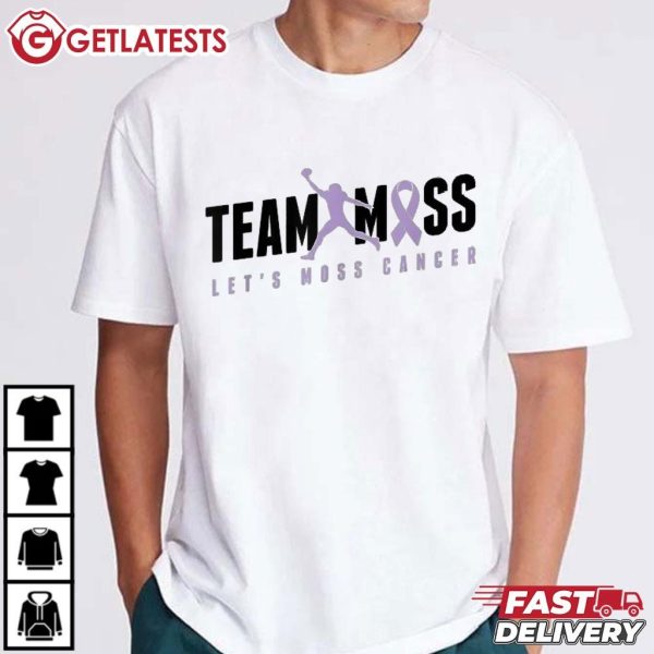 Team Moss Let's Moss Cancer NFL Football T Shirt (2)