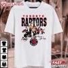 Toronto Raptors Looney Tunes Characters Basketball T Shirt (2)