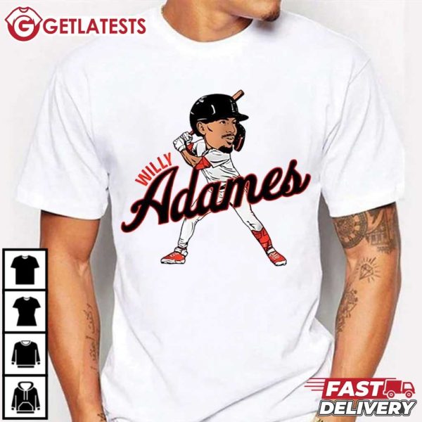 Willy Adames San Francisco Giants MLB Baseball T Shirt (3)