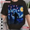 Bigfoot Starry Night Valentines Day T Shirt (1)