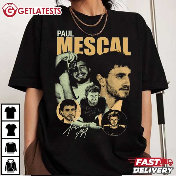 Paul Mescal Vintage Graphic Design Bootleg T Shirt (3)