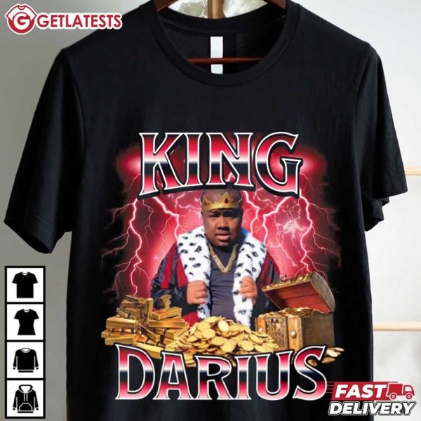 King Darius Funny Meme Gift For Fans Bootleg T Shirt (2)